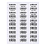 30 Sheets Label Stickers for Laser & Inkjet Printers