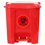 Waterproof Biohazard Warning Stickers - 250 Pack