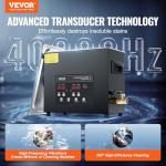 VEVOR 6L Digital Ultrasonic Cleaner with Timer