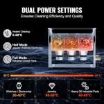 VEVOR 6L Digital Ultrasonic Cleaner with Timer