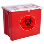 Waterproof Biohazard Warning Stickers - 250 Pack