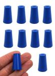 EISCO Neoprene Solid Stoppers - 10 Pack