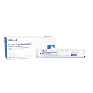 Dukal Sterile Cotton Tipped Applicators - 200 Pack