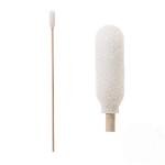 100 Pcs Foam Tipped Swabs with Wooden Handle