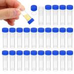 Patikil 1ml Plastic Cryogenic Vials, 25 Pcs