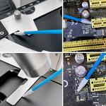 Pointed Cleanroom Swabs with Microfiber Tips - 100 pcs