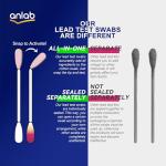 anlab™ Quick Lead Test Kit – 40 Cotton Swabs