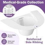 25 Pack Urine Collection Hats for Toilets