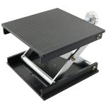 Aluminum Alloy Lab Scissors Jack 90x90mm Black