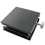 Aluminum Alloy Lab Scissors Jack 90x90mm Black