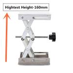 4x4" Stainless Steel Lab Scissor Jack Lifter
