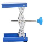 Adjustable Lab Lifting Stand - Blue Scissor Jack