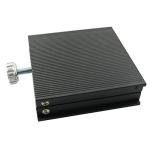 Aluminum Alloy Lab Scissors Jack 90x90mm Black