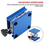 Adjustable Lab Lifting Stand - Blue Scissor Jack