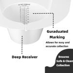 Female Urinal Sample Collection Hat - 4 Pack