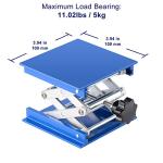 4x4 Inch Aluminum Lab Jack with 5 KG Support