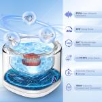 Portable Ultrasonic Dental Cleaner for Retainers & Aligners