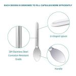 Capsule Filling Machine Kit with Tools & Spatula