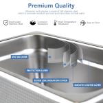 3L Sonic Cleaner with Heating and Timer, 120W