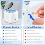 Portable Ultrasonic Dental Cleaner for Retainers & Aligners