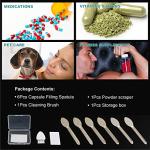 Capsule Filling Machine Kit with Tools & Spatula