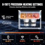 VEVOR 3L Digital Ultrasonic Cleaner with Heater