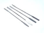 Set of 4 Stainless Steel Lab Spatulas