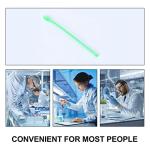 100PCS Green Plastic Mini Lab Spatulas