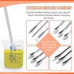 23-Piece Stainless Steel Lab Spatula & Scoop Set