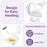 25 Pack Urine Collection Hats for Toilets