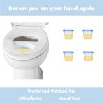 Female Urinal Sample Collection Hat - 4 Pack