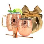 Stainless Steel Moscow Mule Mugs Set of 2