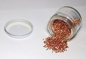 99.99% Pure Copper Metal Sample for Science