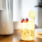 JUVITUS 6-Pack Clear Glass Highball Cups