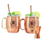 Stainless Steel Moscow Mule Mugs Set of 2