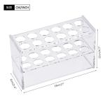 Acrylic Test Tube Holder Rack for 12 Tubes