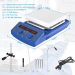 7-Inch Magnetic Stirrer Hot Plate with Timer