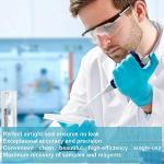 OIIKI 50pcs 10ml Universal Pipette Tips, Clear