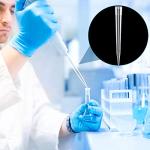 OIIKI 50pcs 10ml Universal Pipette Tips, Clear