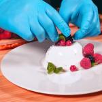 Blue Nitrile Medical Exam Gloves - Box of 100