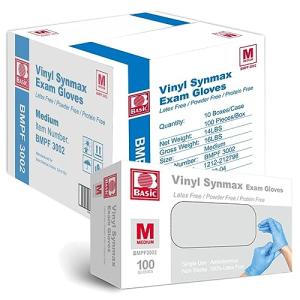 Jointown Latex-Free Vinyl Exam Gloves - Medium