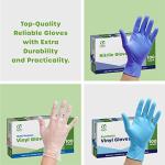 Heavy Duty Black Nitrile Gloves - 100 Count