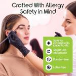 Inspire Black Nitrile Disposable Gloves - Large, 100 Count