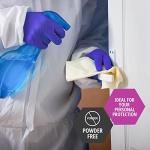 MED PRIDE Disposable Nitrile Exam Gloves – Medium Box