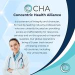 Cureguard Medium Vinyl Exam Gloves - Case of 1000