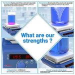 7-Inch Magnetic Stirrer Hot Plate with Timer