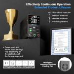 Adjustable 0-120V DC Power Supply with USB Port