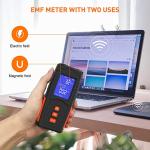 Rechargeable EMF Meter with LCD Display