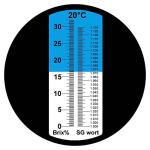 TRZ Handheld Brix Refractometer with ATC