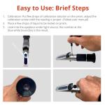 Digital Honey Refractometer for Beekeeping and Moisture